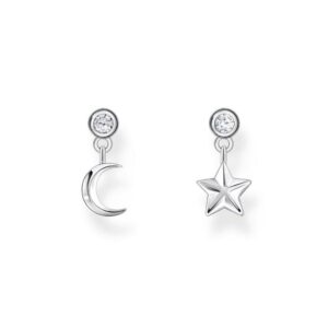 Moon-and-Star-Stud-Earrings